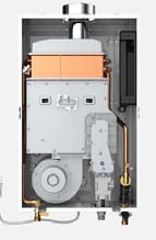 Interior Structure For Instant Hot Water Heater Tankless CE Compliant